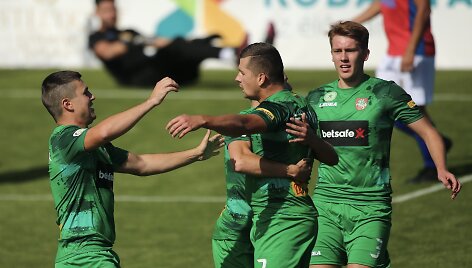 Lietuvos mažojo futbolo rinktinės džiaugsmas