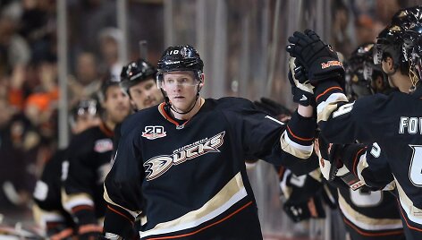 Vieno i&scaron; įvarčių autorius Corey Perry