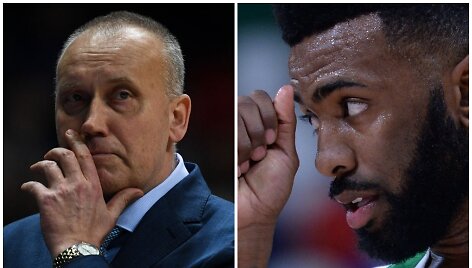 Rimas Kurtinaitis ir Keithas Langfordas
