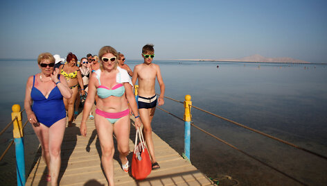 Turistai Egipte