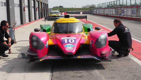 Gustas Grinbergas išbandė Europos Le Mano Serijos (ELMS) LMP3 kategorijos prototipą