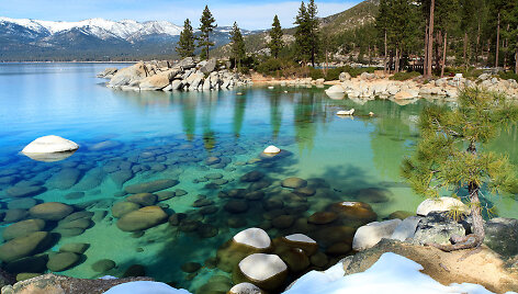 8. Taho ežeras, Kalifornija ir Nevada