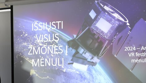 NASA hakatono idėjų pristatymas