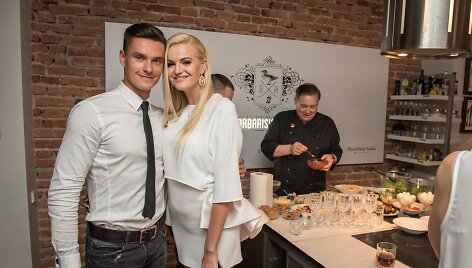 Neringa &Scaron;iaudikytė ir Tomas Uro&scaron;ka