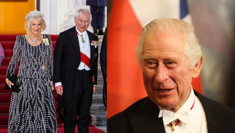 Karaliaus Charleso III ir karalienės Camillos vizito proga Berlyne surengtas pokylis