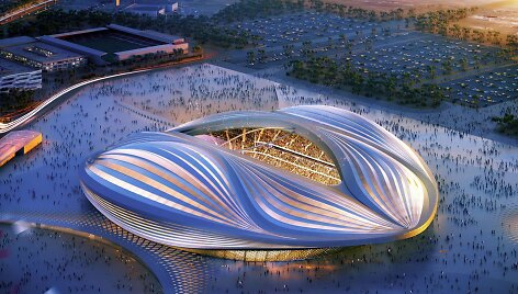 Katare pasaulio futbolo čempionatui 2022-aisiais planuojamas pastatyti stadionas