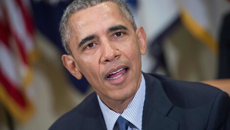 B.Obama skaitys prane&scaron;imus Volstrito renginiuose