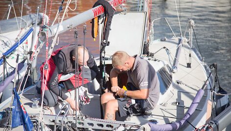 Kur&scaron;ių marių regata vyksta 50 kartą.
