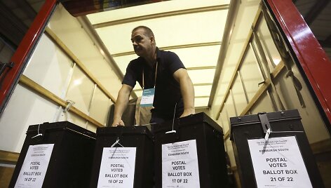 Referendumas &Scaron;kotijoje baigėsi