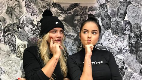 Iglė Bernotaitytė ir Marija Grab&scaron;taitė