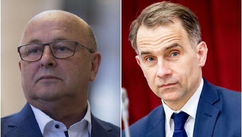 Visvaldas Matijo&scaron;aitis ir Rokas Masiulis