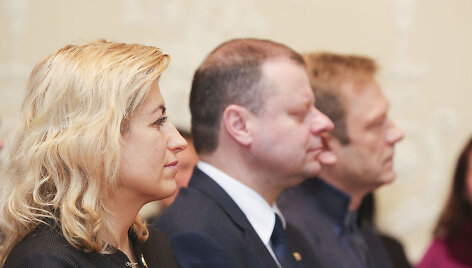 Ministras pirmininkas Saulius Skvernelis pristatė naująjį ministrą Kultūros ministerijoje 