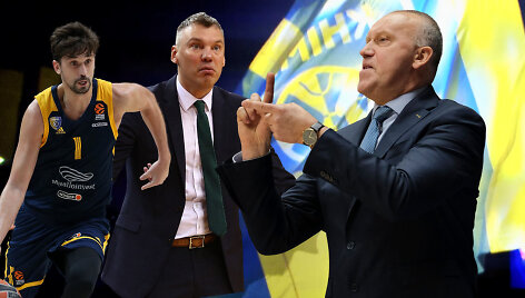 Aleksėjus &Scaron;vedas, &Scaron;arūnas Jasikevičius, Rimas Kurtinaitis, &bdquo;Eurolygos diena&ldquo;