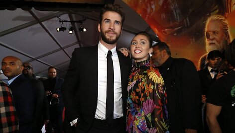 Miley Cyrus ir Liamas Hemsworthas