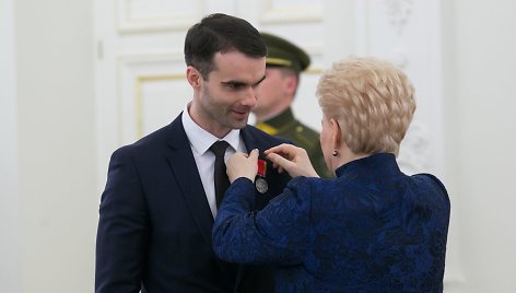 Dalia Grybauskaitė ir Viktoras Gurgždys