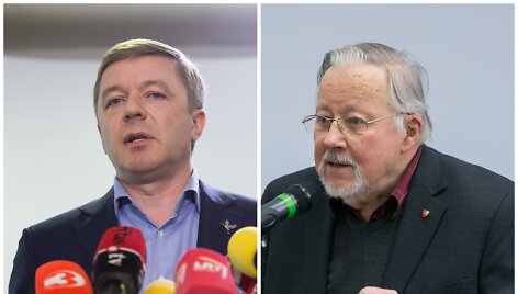 Ramūnas Karbauskis ir Vytautas Landsbergis