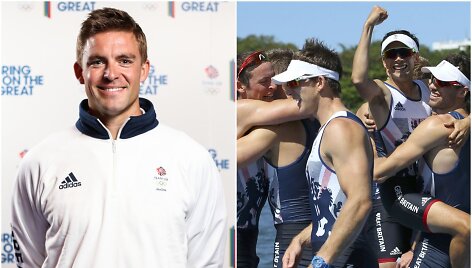 Pete'as Reedas su britų irkluotojais laimėjo tris aukso medalius olimpinėse žaidynėse. 
