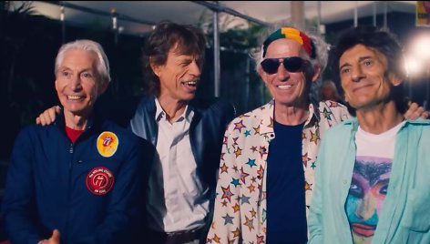 Kadras iš filmo „Rolling Stones turas po Lotynų Ameriką“