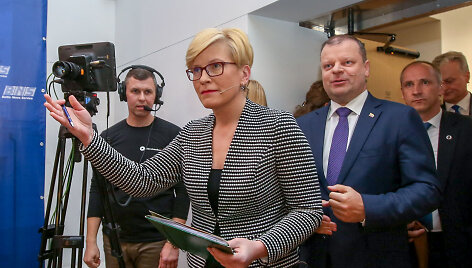 Ingrida &Scaron;imonytė ir Saulius Skvernelis