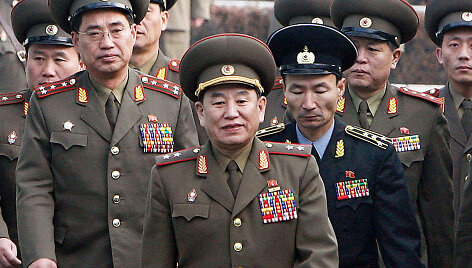 &Scaron;iaurės Korėjos generolas Kim Yong Cholas