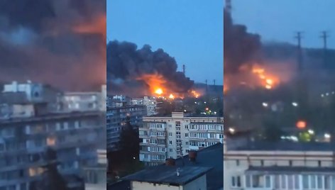Rusai sunaikino Trypilijos elektrinę Kyjivo srityje