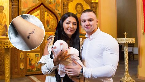 Sofio Gela&scaron;vili-Niūniavės nauja tatuiruotė skirta dukra