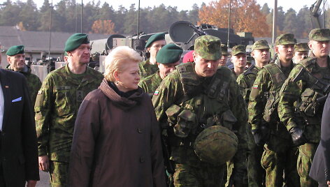 Dalia Grybauskaitė: Lietuva pasirengusi neprognozuojamų kaimynų diktuojamiems i&scaron;&scaron;ūkiams