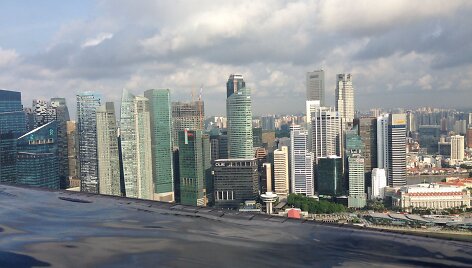 Singapūro panorama.
