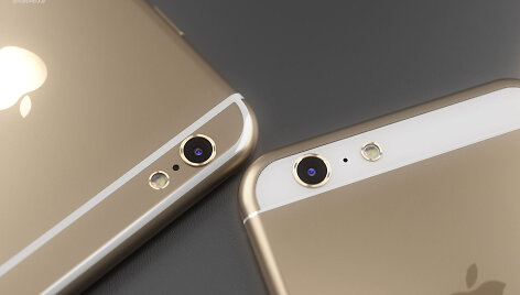 Marino Hajecko iPhone 6 konceptų palyginimas 