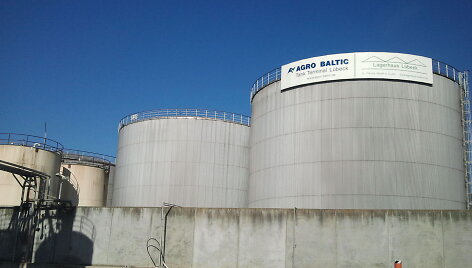 "Agro Baltic&ldquo; trą&scaron;ų terminalas Liubeke 