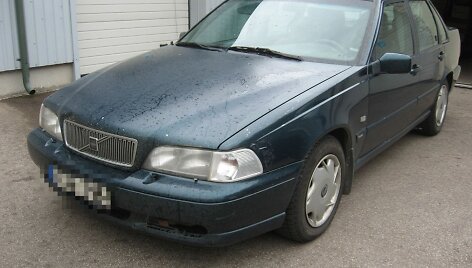 Sulaikytas &bdquo;Volvo&ldquo; automobilis