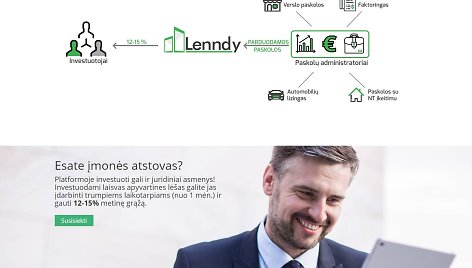 „Lenndy“ internetinė svetainė