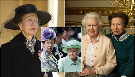 Princesė Anne skyrė žodžius karalienei Elžbietai II: prisiminė paskutines akimirkas kartu