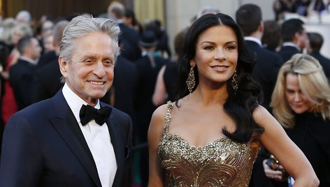 Catherine Zeta-Jones ir Michaelas Douglasas švenčia gimtadienius