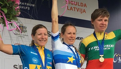   Katažinai Sosnai – Europos kalnų dviračių maratono čempionato bronza