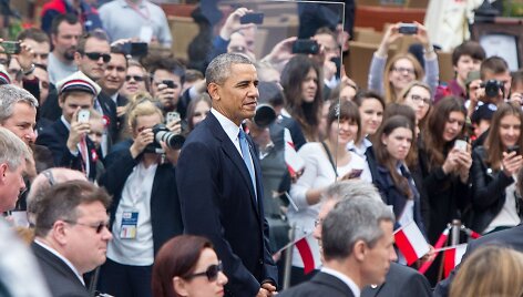 Barackas Obama Var&scaron;uvoje