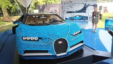 „Bugatti Chiron“ iš Lego kubelių