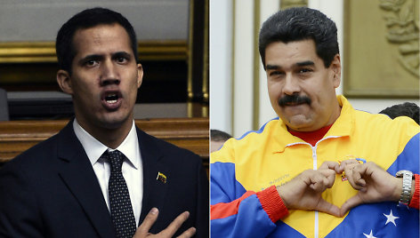 Juanas Guaido, Nicolas Maduro