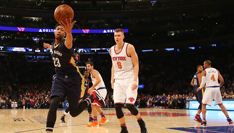 Anthony Davisas ir Kristapas Porzingis