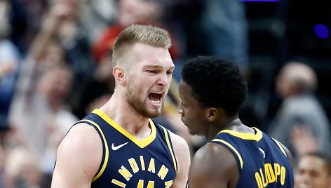 Domantas Sabonis ir Victoras Oladipo