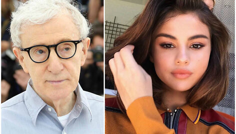 Woody Allenas ir Selena Gomez