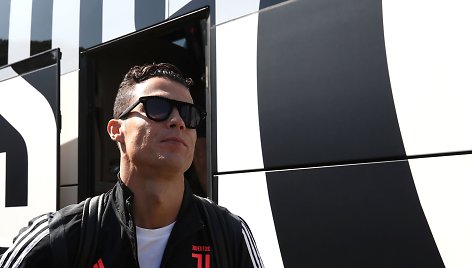 Turino „Juventus“ žvaigždė Cristiano Ronaldo 