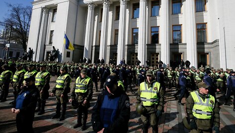 Masinis protestas Kijeve