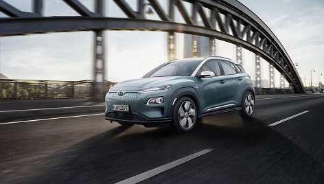 &bdquo;Hyundai&ldquo; pristatė naują elektromobilį &ndash; &bdquo;Kona Electric&ldquo;