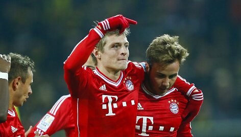Toni Kroosas ir Mario Goetze