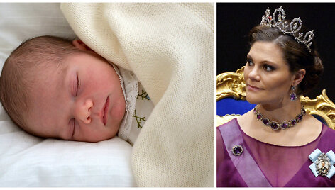 &Scaron;vedijos princesė Victoria ir jos sūnus Oscaras