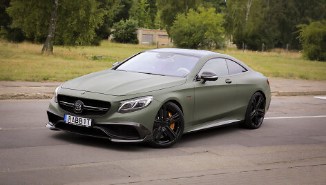 I&scaron;skirtinis Jono Valančiūno &bdquo;Brabus 850&ldquo; automobilis