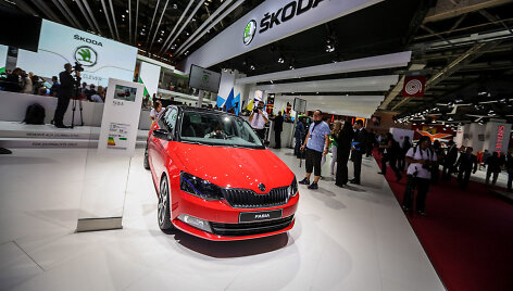 Naujoji &bdquo;&Scaron;koda Fabia&ldquo; Paryžiaus automobilių parodoje