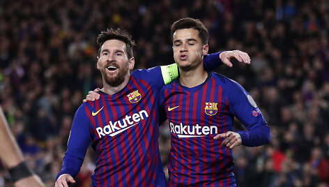 Lionelis Messi ir Philippe Coutinho