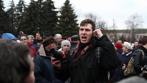 Baltarusijoje jau daugiau nei mėnesį protestuojama prie A.Luka&scaron;enkos valdžios sprendimus